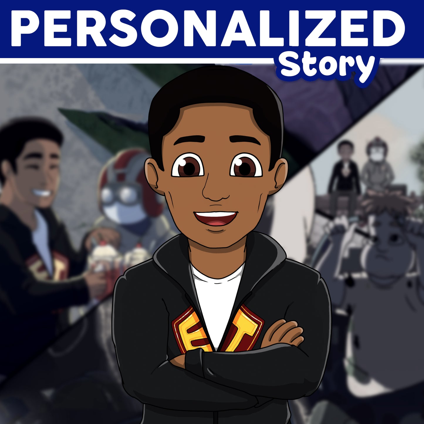 Captain EJ Pranks Pinky (Personalized)