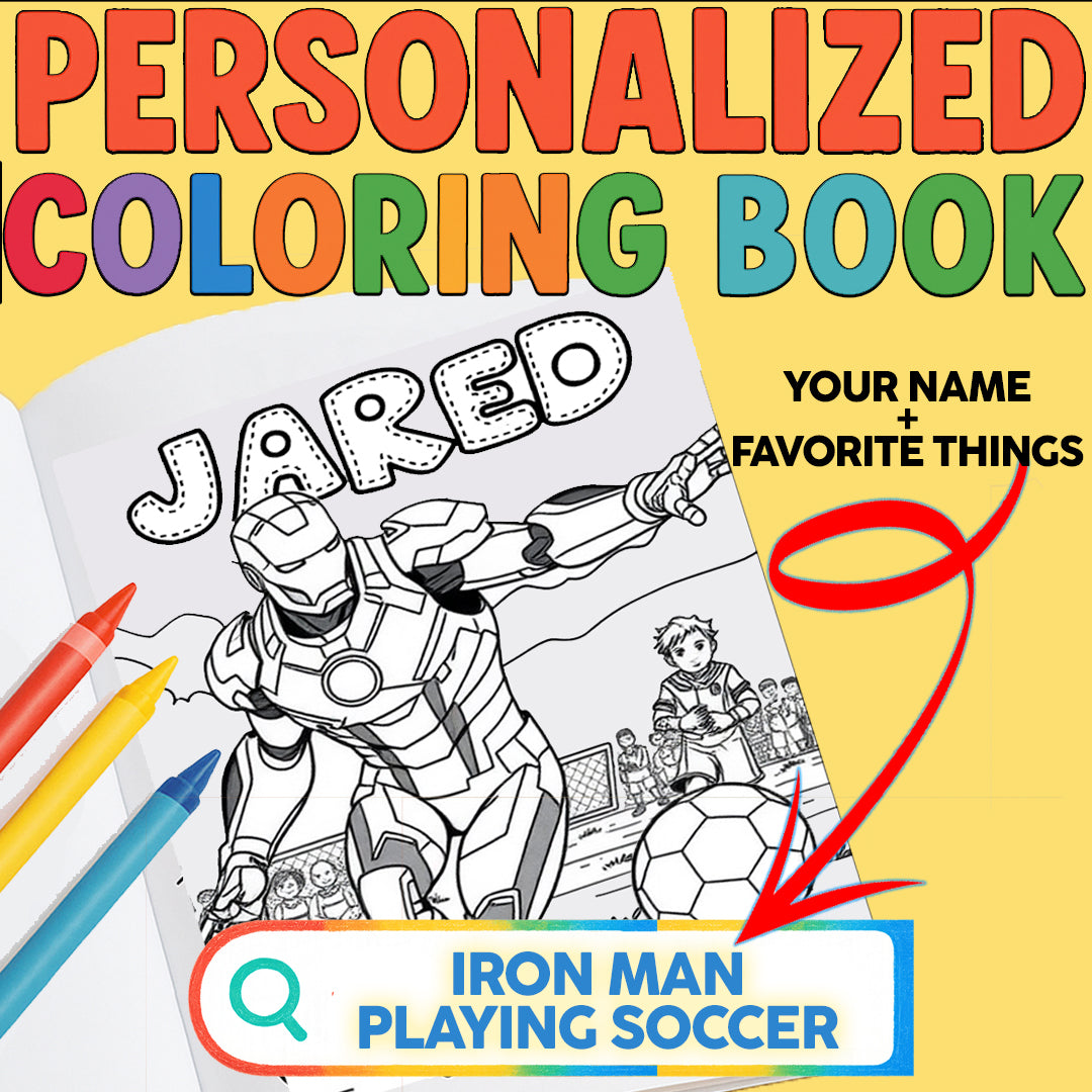 Personalized Coloring Book