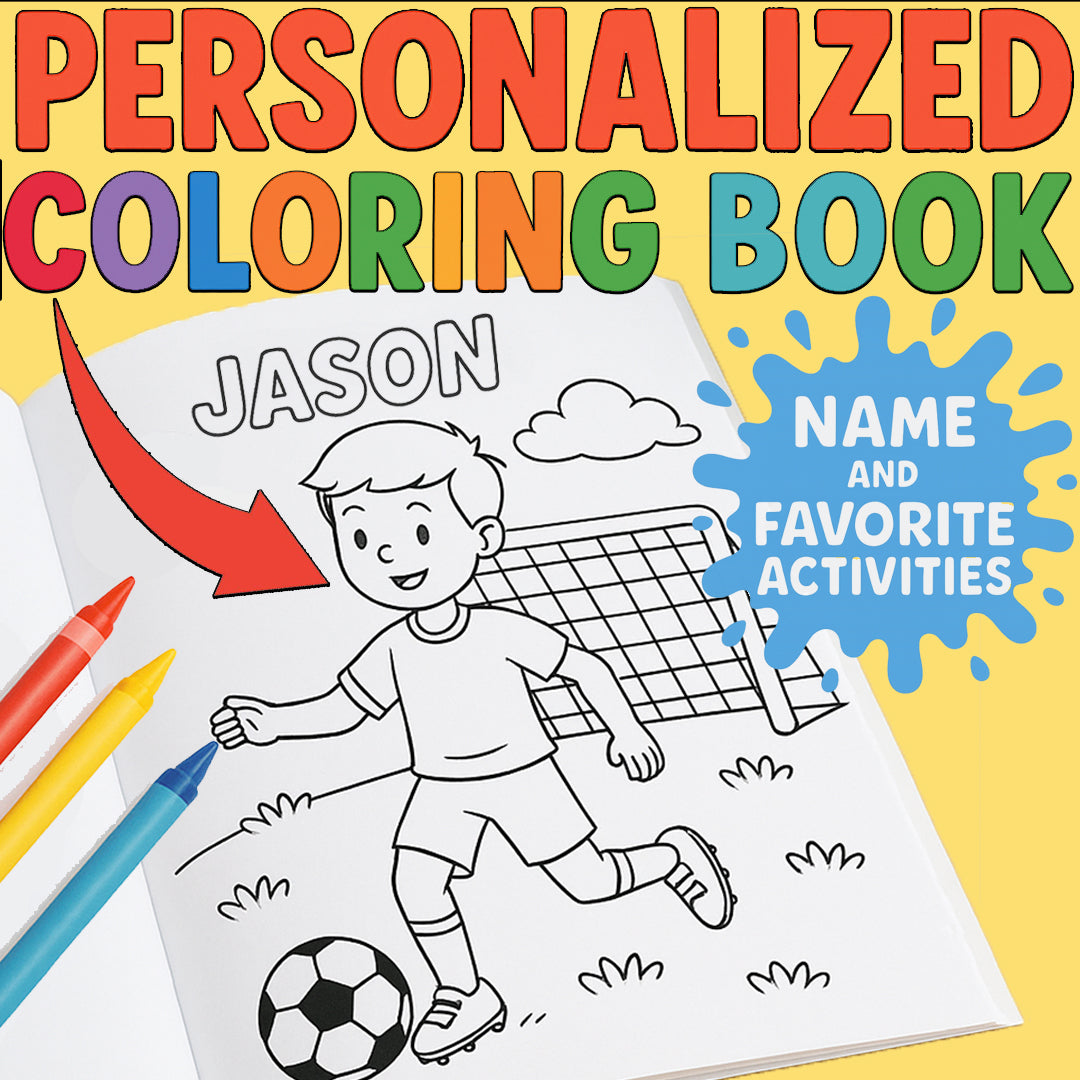 Personalized Coloring Book