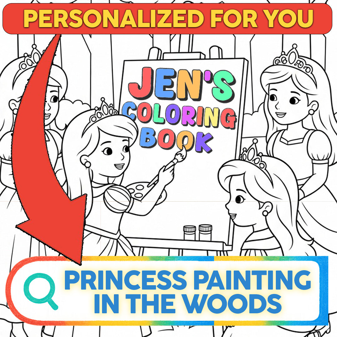 Personalized Coloring Book