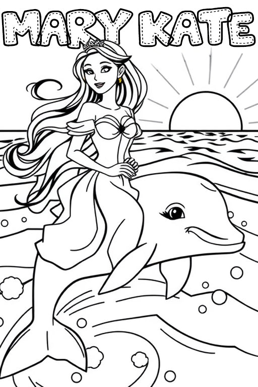 Bedtime Coloring Book (Custom)