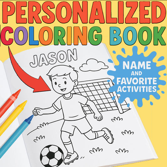 Personalized Coloring Book