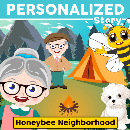 Honeybee Camping (personalized)
