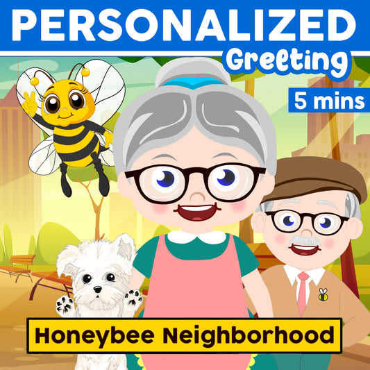 Honeybee Greeting (Personalized)